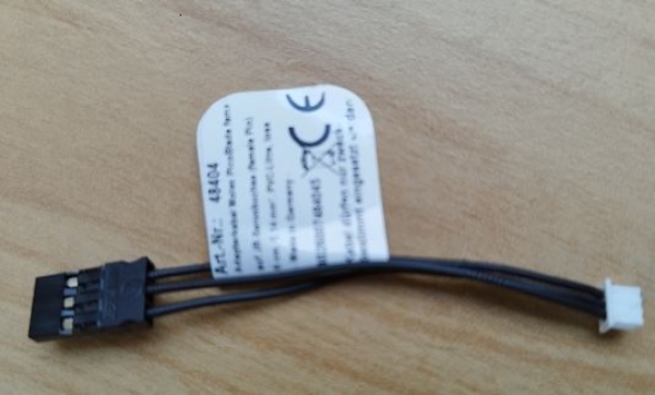 46404 Patchkabel MolexPico-> JR-0,14² black (FBL)